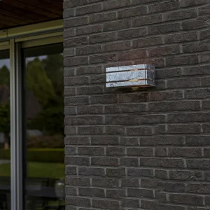 LUTEC Applique d’extérieur Vidar avec boîtier galvanisé^ Appliques Murales Extérieures