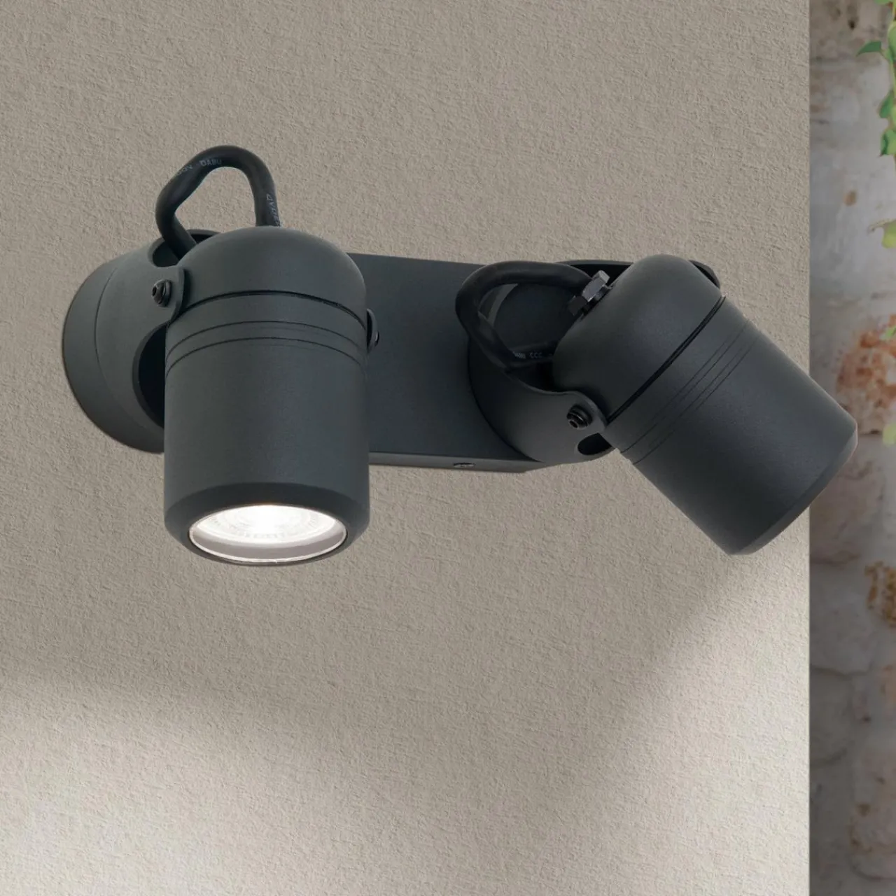 applique_dextrieur_vision_inclinable__lampes_0.webp ORION Applique d’extérieur Vision, inclinable, 2 lampes^ Appliques Murales Extérieures