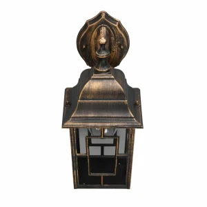 Trio Lighting Applique d'extérieur Volturno, douille en bas, couleur rouille antique^ Luminaires De Terrasse