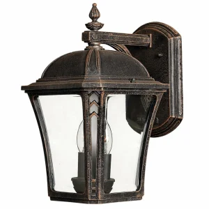 HINKLEY Applique d'extérieur Wabash M, 34,9 cm de haut^ Appliques Murales Extérieures