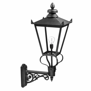Elstead Applique d’extérieur Wilmslow noire à 1 lampe^ Appliques Murales Extérieures