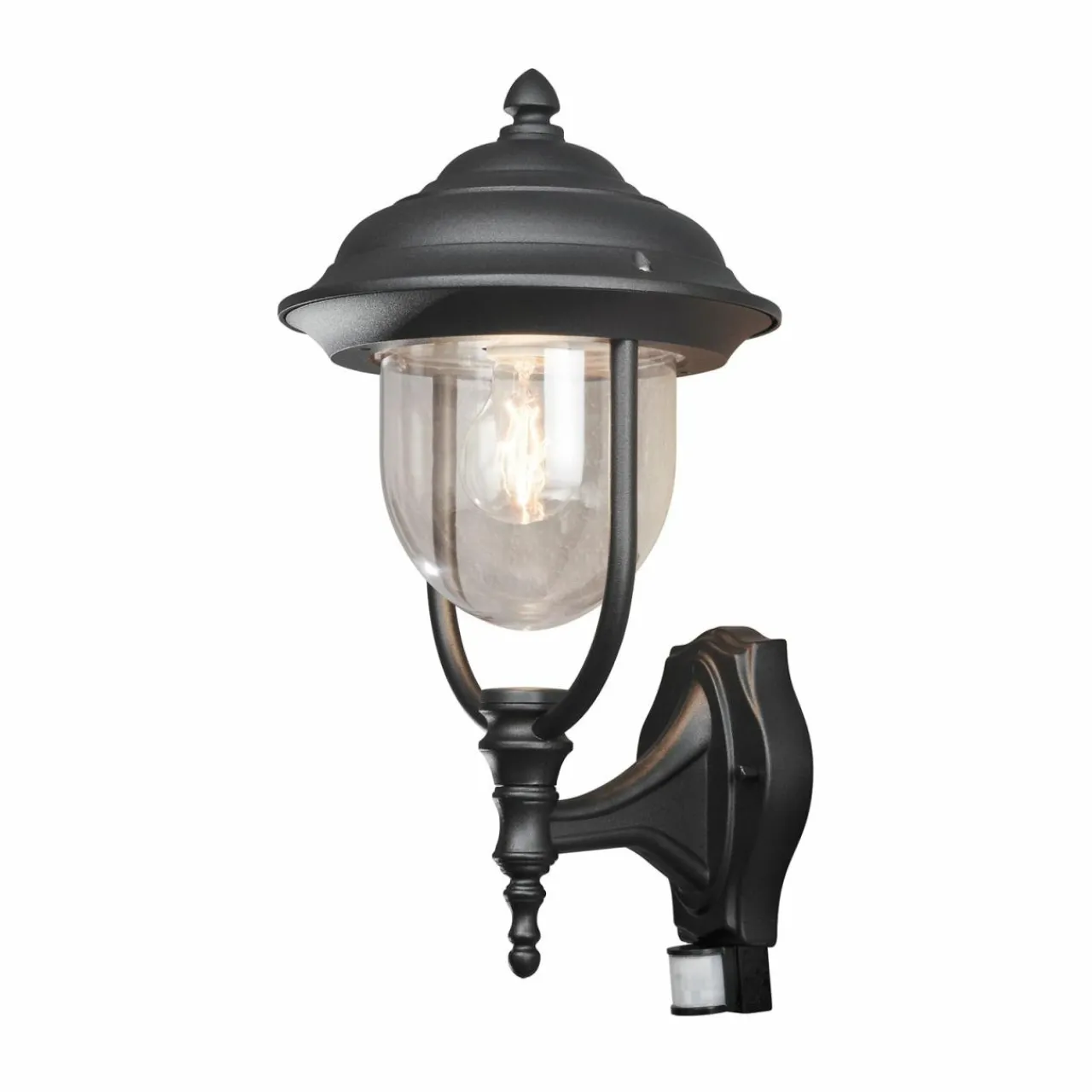 applique_extrieur_noire_parma_dtecteur_mvt_1.webp Konstsmide Applique extérieur noire Parma détecteur mvt^ Appliques D'Extérieur Avec Détecteur