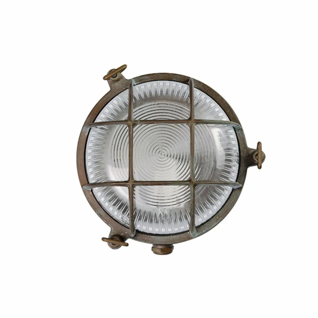 applique_extrieur_tortuga_laiton_antique_verre_1.webp Moretti Luce Applique extérieur Tortuga, laiton antique, verre^ Appliques Murales Extérieures