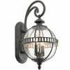 KICHLER Applique Halleron, Ø 25,4 cm, londonderry^ Appliques Murales Extérieures