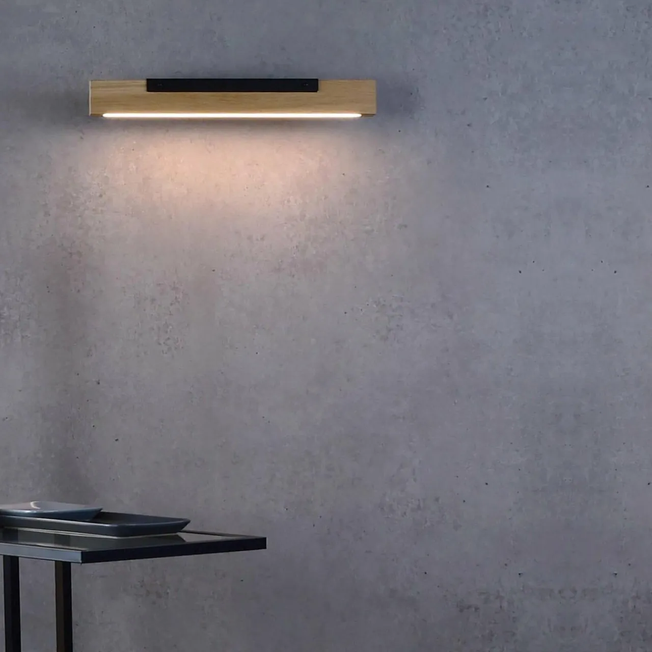 applique_led_madera_rayonnant_vers_le_bas_chne_2.webp Deko-Light Applique LED Madera rayonnant vers le bas, chêne^ Luminaires Durables