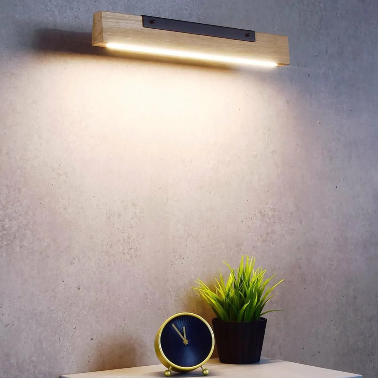 applique_led_madera_rayonnant_vers_le_bas_chne_3.webp Deko-Light Applique LED Madera rayonnant vers le bas, chêne^ Luminaires Durables