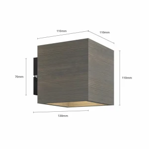 Envostar Applique murale Green, gris teinté^ Luminaires Durables