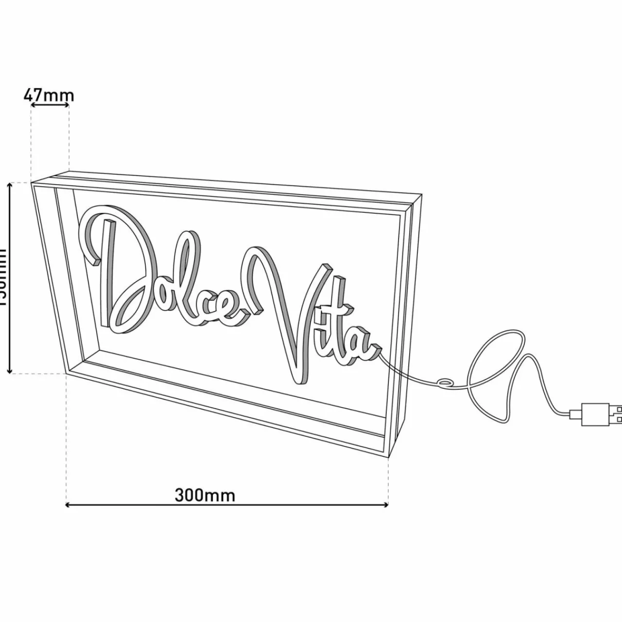 applique_murale_led_dolce_vita_transparente_x_cm_plastique_usb_rvb_1.webp Näve Applique murale LED Dolce Vita, transparente, 30x15 cm, plastique USB RVB^ Lampes Décoratives