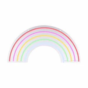 JUST LIGHT. Applique murale LED Neon Rainbow, USB^ Lampes Décoratives