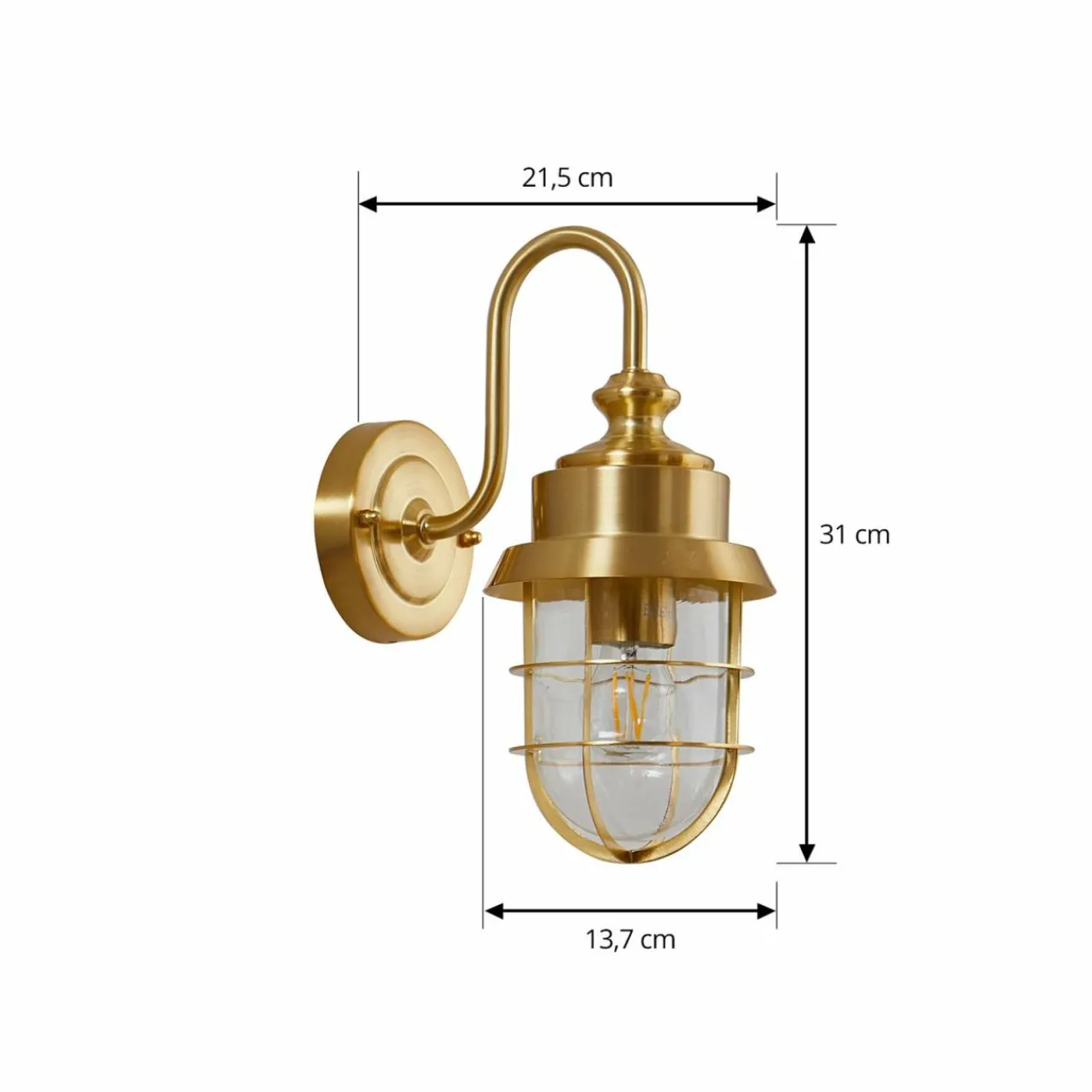 appliques_dextrieur_lindby_adalie_laiton_acier_inoxydable_2.webp Lindby Appliques d'extérieur Adalie, laiton, acier inoxydable^ Luminaires De Terrasse
