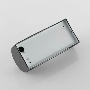 Lindby Appliques d'extérieur Junias, 24cm, anthracite, acier inoxydable^ Appliques Murales Extérieures