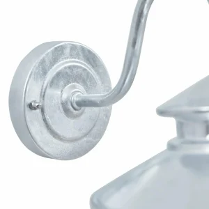 Lindby Appliques d'extérieur Naleta, argent galvanisé, acier^ Luminaires De Terrasse