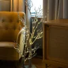 Sirius Arbre à LED Tora Tree, brun/blanc enneigé^ Lumière De Noël