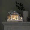 Konstsmide Christmas Arc lumineux LED Maison et boulangerie, piles^ Lumière De Noël
