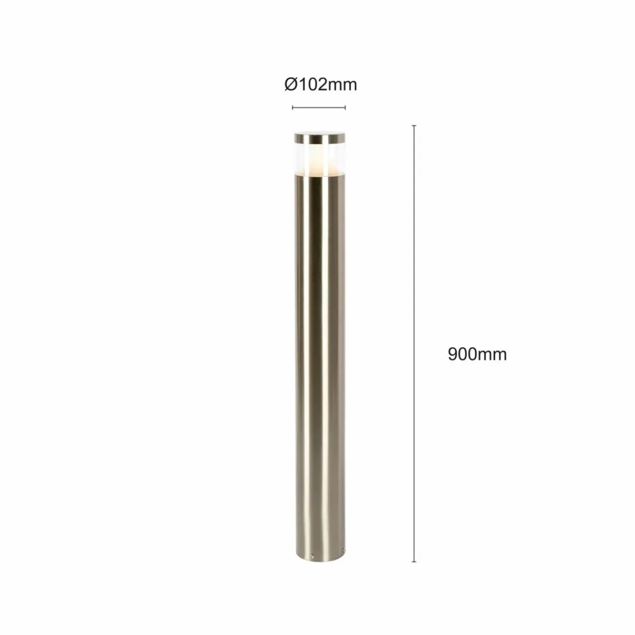 arcchio_rudolfine_borne_lumineuse_va_acier_inoxydable__cm_1.webp Arcchio Rudolfine borne lumineuse V4A acier inoxydable 90 cm^ Bornes Éclairage Extérieur