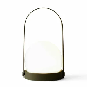Audo Copenhagen Audo Carrie lampe déco LED batterie IP44, olive^ Lampes Décoratives