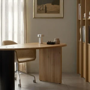Audo Copenhagen Audo Column lampe de table batterie, IP44, alu^ Lampes Décoratives