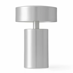 Audo Copenhagen Audo Column lampe de table batterie, IP44, alu^ Lampes Décoratives