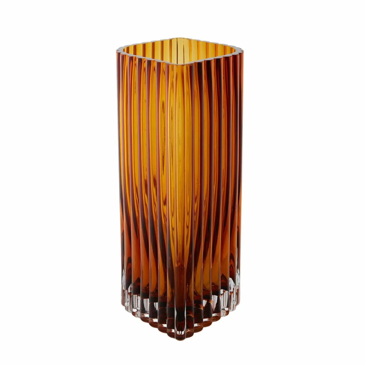 aytm_vase_folium_hauteur__cm_ambre_verre_1.webp AYTM Vase Folium, hauteur 25 cm, ambre, verre^ Meubles & Aménagements