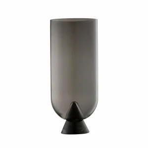 AYTM Vase Glacies, gris fumé, hauteur 29 cm, verre, soufflé à la bouche^ Meubles & Aménagements