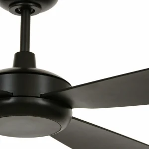 Beacon Lighting Beacon Ventilateur de plafond avec lumière Slipstream, noir, silencieux^ Ventilateurs