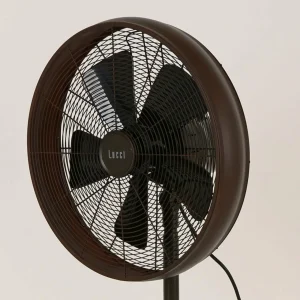 Beacon Lighting Beacon Ventilateur sur pied Breeze couleur bronze, pied rond, silencieux^ Ventilateurs
