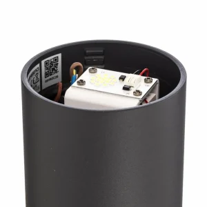 BEGA Borne lumineuse 84417 K3, graphite, 3.000 K, fonte d'aluminium^ Bornes Éclairage Extérieur