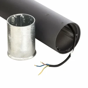 BEGA Borne lumineuse 84417 K3, graphite, 3.000 K, fonte d'aluminium^ Bornes Éclairage Extérieur