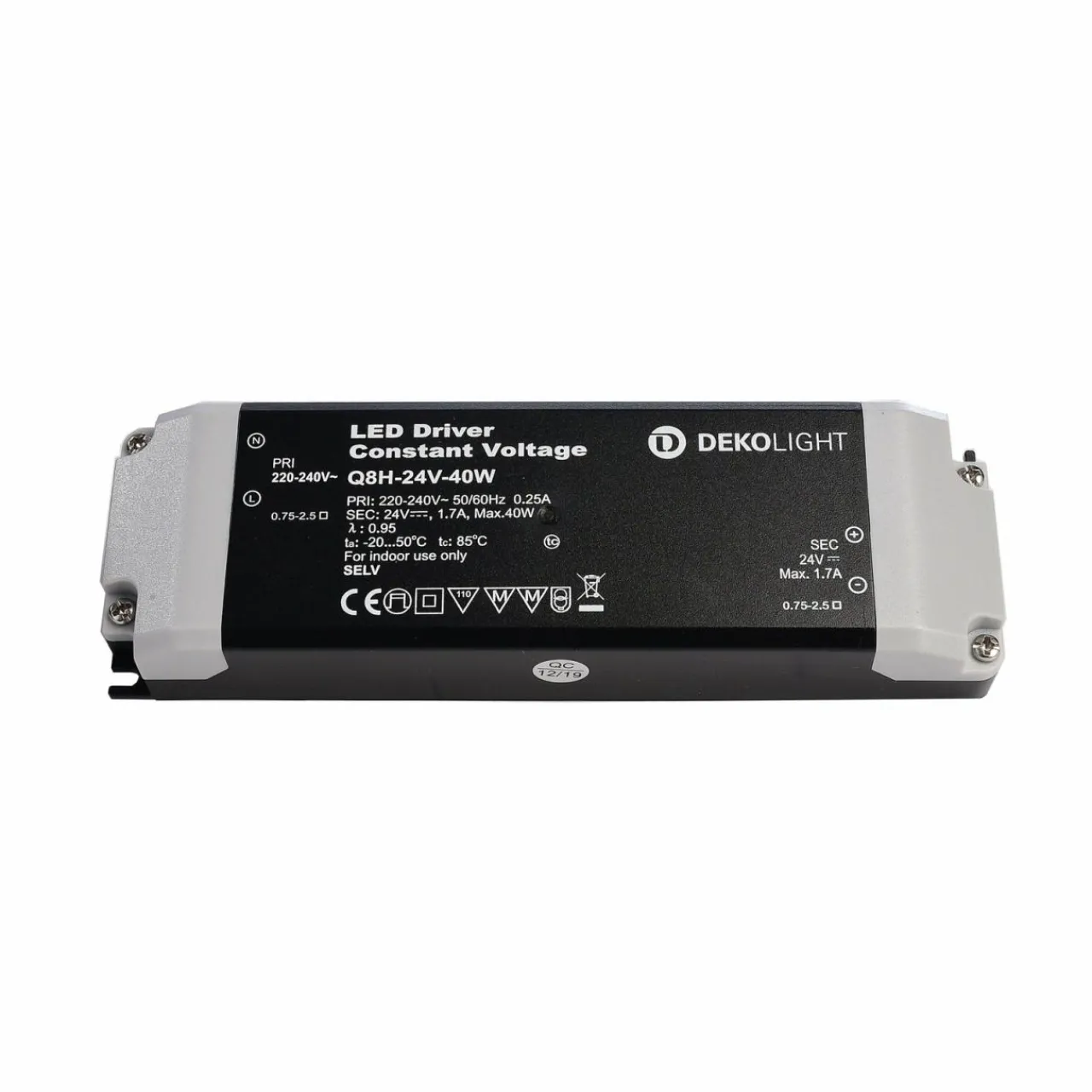 bloc_dalimentation_basic_v_dc_w_0.webp Deko-Light Bloc d'alimentation Basic, 24 V DC, 24-40 W^ Tension Constante