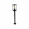 Eco-Light Borne Karo, 100 cm, décor bois^ Bornes Éclairage Extérieur