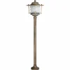 Moretti Luce Borne lumineuse Adessora Lanterne résistante à l'eau de mer^ Bornes Éclairage Extérieur