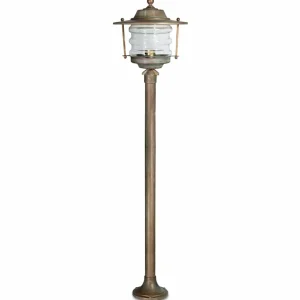 Moretti Luce Borne lumineuse Adessora Lanterne résistante à l'eau de mer^ Bornes Éclairage Extérieur