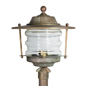 Moretti Luce Borne lumineuse Adessora Lanterne résistante à l'eau de mer^ Bornes Éclairage Extérieur