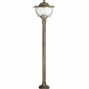 Moretti Luce Borne lumineuse Adessora résistante à l'eau de mer^ Bornes Éclairage Extérieur