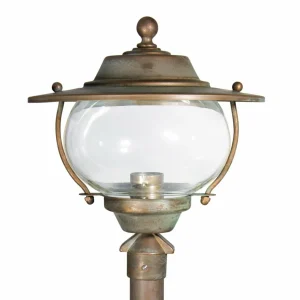 Moretti Luce Borne lumineuse Adessora résistante à l'eau de mer^ Bornes Éclairage Extérieur