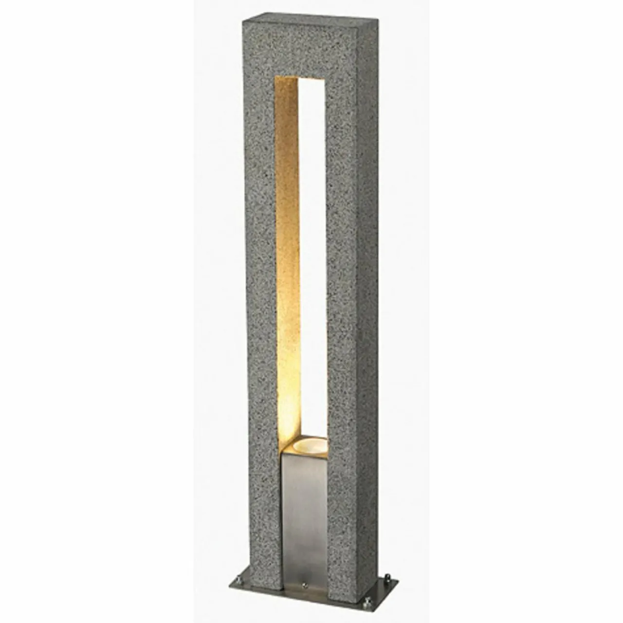 borne_lumineuse_arrock_arc_en_granite_1.webp SLV Borne lumineuse Arrock Arc en granite^ Bornes Éclairage Extérieur