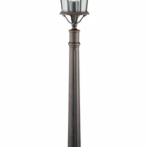 Searchlight Borne lumineuse Capri en aluminium, à une lampe^ Bornes Éclairage Extérieur