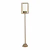 Moretti Luce Borne lumineuse Cubic³ 3371 laiton ancien/opale^ Bornes Éclairage Extérieur