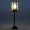 Moretti Luce Borne lumineuse Cubic³ 3370 laiton ancien/transp.^ Bornes Éclairage Extérieur