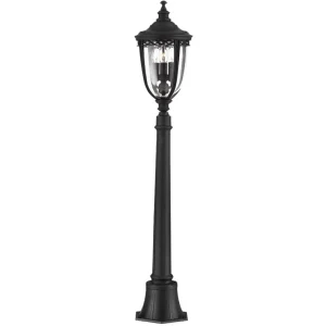 Elstead Borne lumineuse English Bridle, noire^ Bornes Éclairage Extérieur