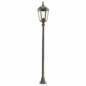 ORION Borne lumineuse Fabio traditionnelle 140 cm^ Bornes Éclairage Extérieur