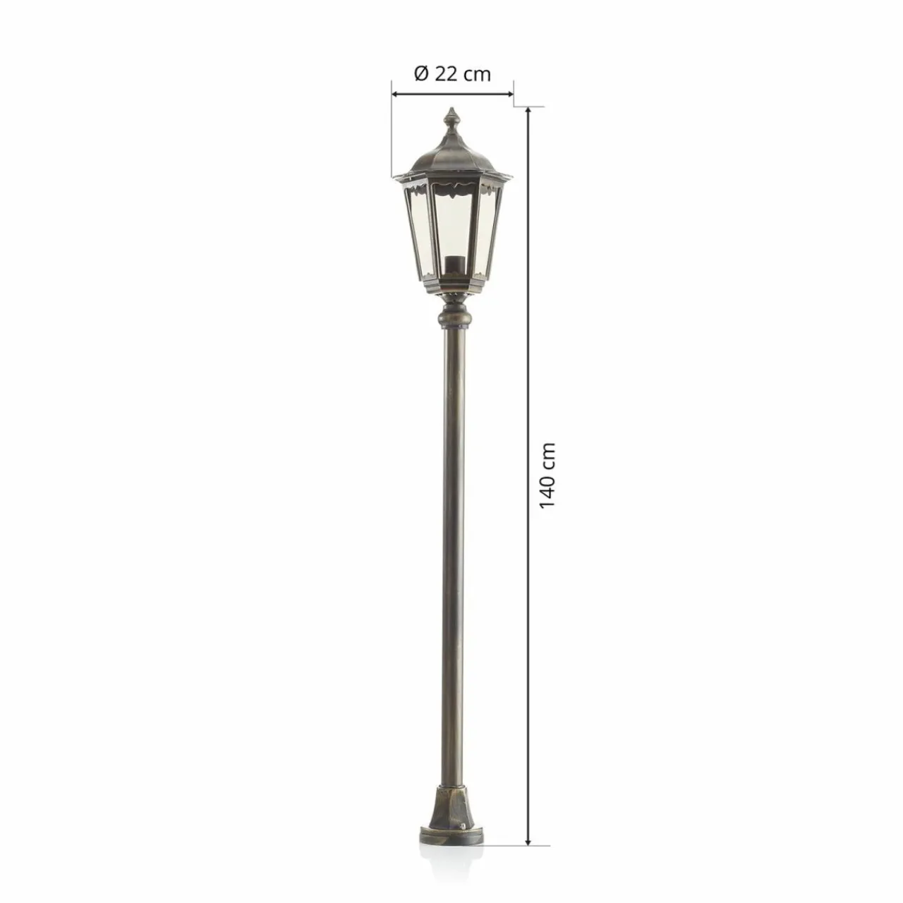 borne_lumineuse_fabio_traditionnelle__cm_5.webp ORION Borne lumineuse Fabio traditionnelle 140 cm^ Bornes Éclairage Extérieur