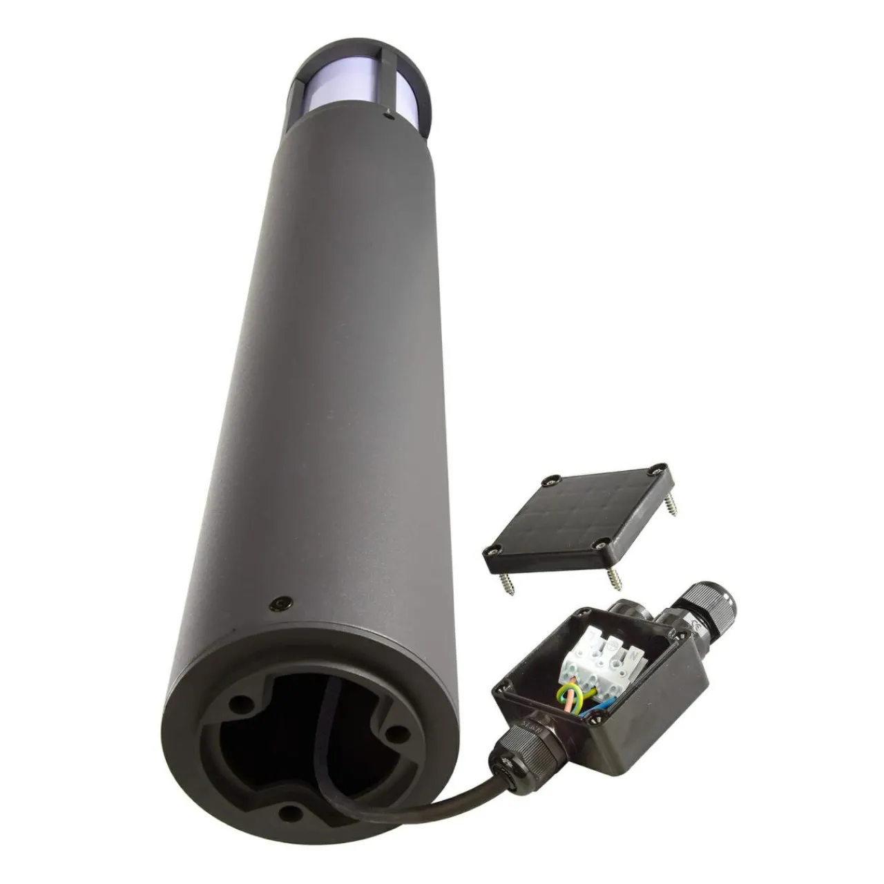 borne_lumineuse_facado_ii_hauteur__cm_ronde_gris_foncopale_0.webp Deko-Light Borne lumineuse Facado II, hauteur 65 cm, ronde, gris foncé/opale^ Bornes Éclairage Extérieur