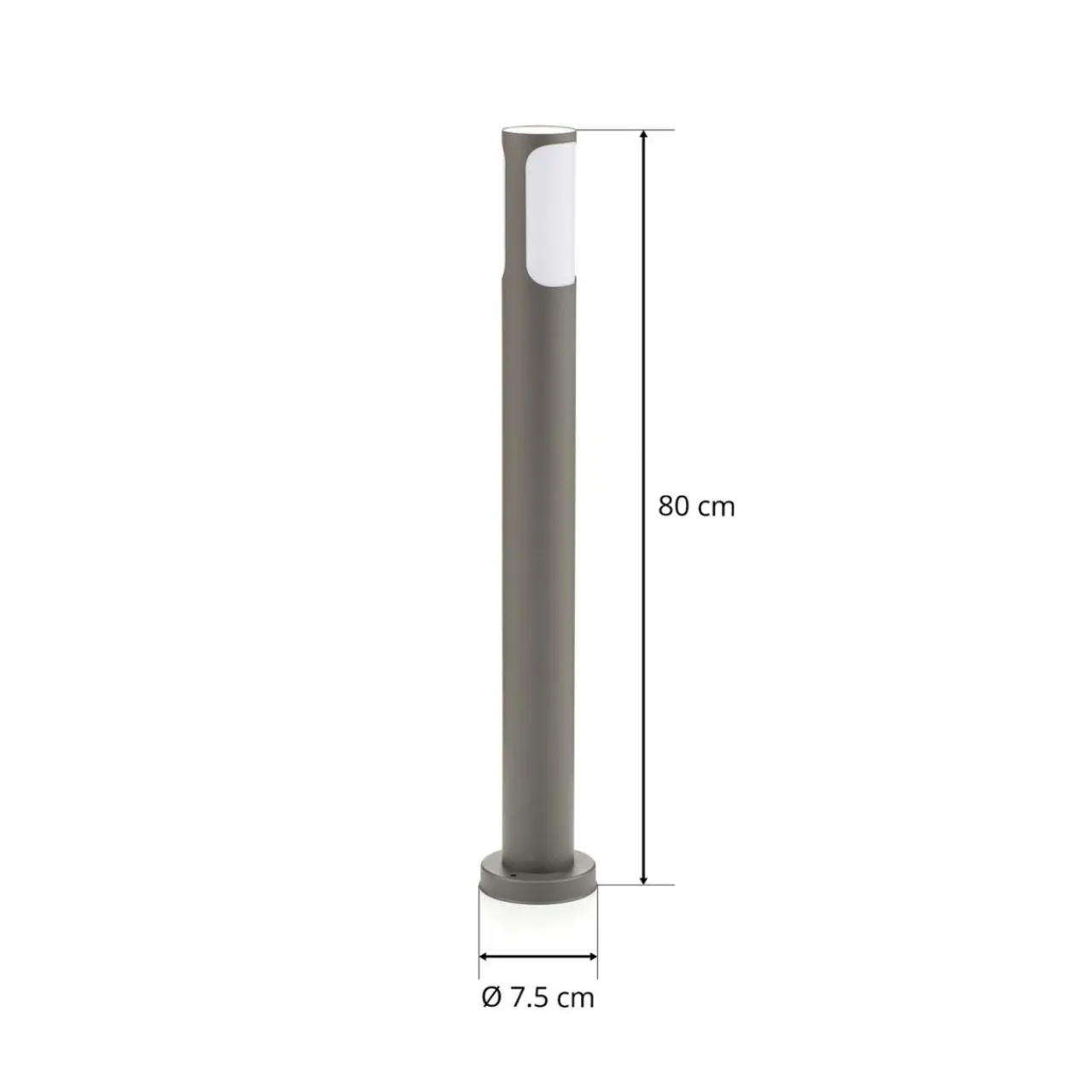 borne_lumineuse_gap_5.webp Brilliant Borne lumineuse Gap^ Bornes Éclairage Extérieur