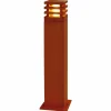 SLV Borne lumineuse haut de gamme Rusty Square^ Bornes Éclairage Extérieur