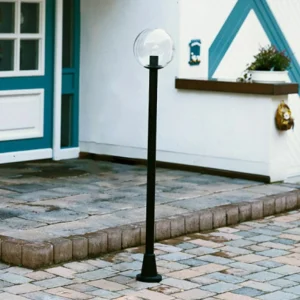 Albert Leuchten Borne lumineuse KRISTALLKUGEL coloris noir^ Lampadaires D'Extérieur