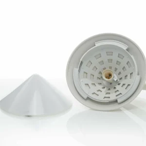 LCD Borne lumineuse Liara résistant à l'eau de mer blanc^ Bornes Éclairage Extérieur