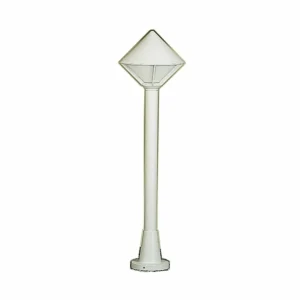 Albert Leuchten Borne lumineuse moderne 177 blanche^ Bornes Éclairage Extérieur