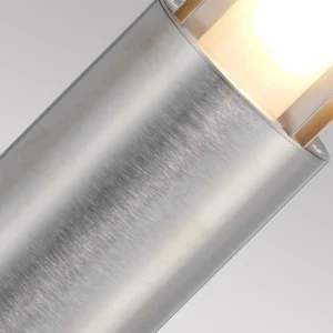 Elstead Borne lumineuse Paignton acier inox, argentée^ Bornes Éclairage Extérieur