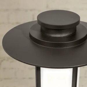 ORION Borne lumineuse Putri, alu moulé inj., brun foncé^ Bornes Éclairage Extérieur